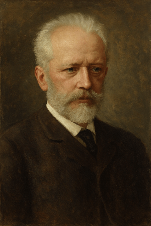 표트르 일리치 차이코프스키(Pyotr Ilyich Tchaikovsky, 1840~1893)의 초상