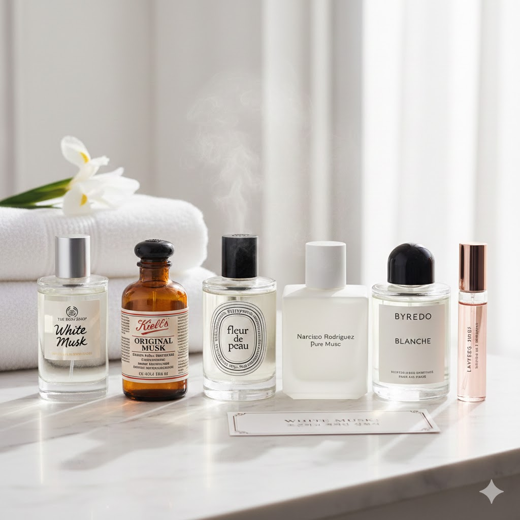 화이트 머스크 향수 종류 사진