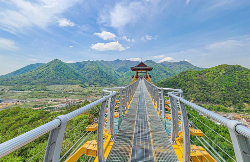 문경 봉명산 출렁다리