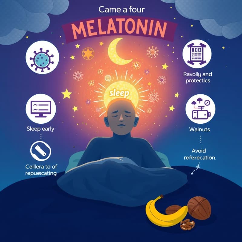 멜라토닌 – 수면과 회복의 열쇠
