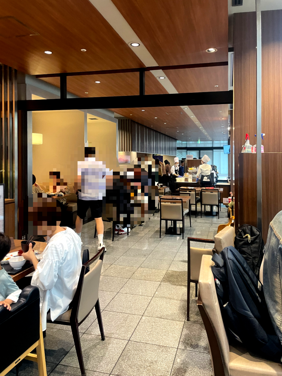 도미 인 구마모토 조식부페 전경