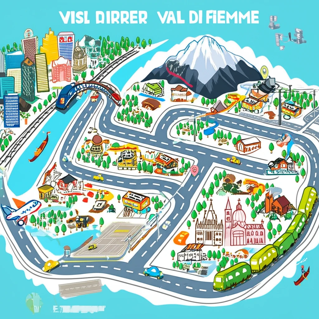 이탈리아 돌로미티 발 디 피엠메 올림..