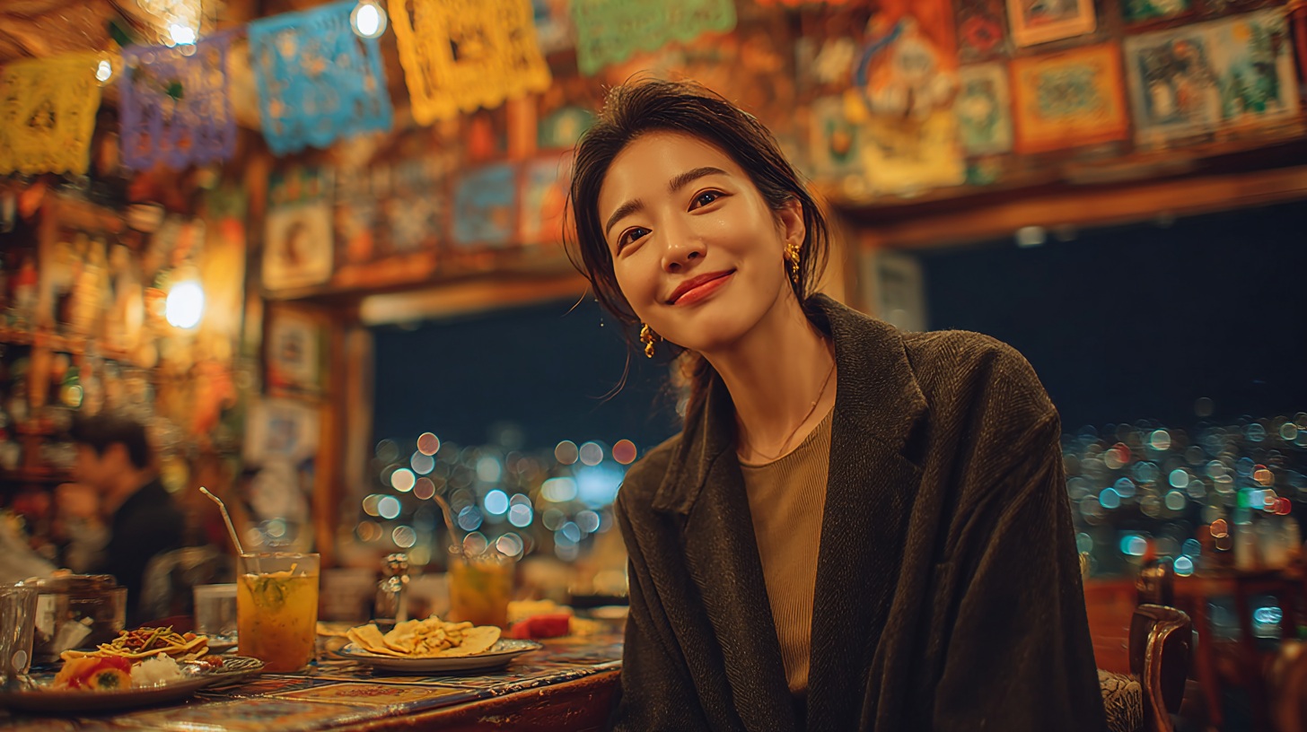 멕시코 타코 식당 여행 사진