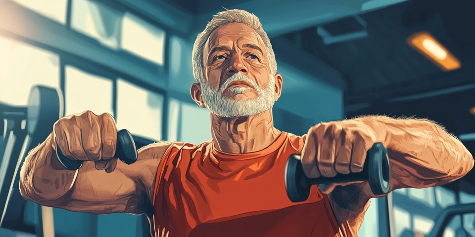 근육이 쌓이면 노년이 행복해 진다