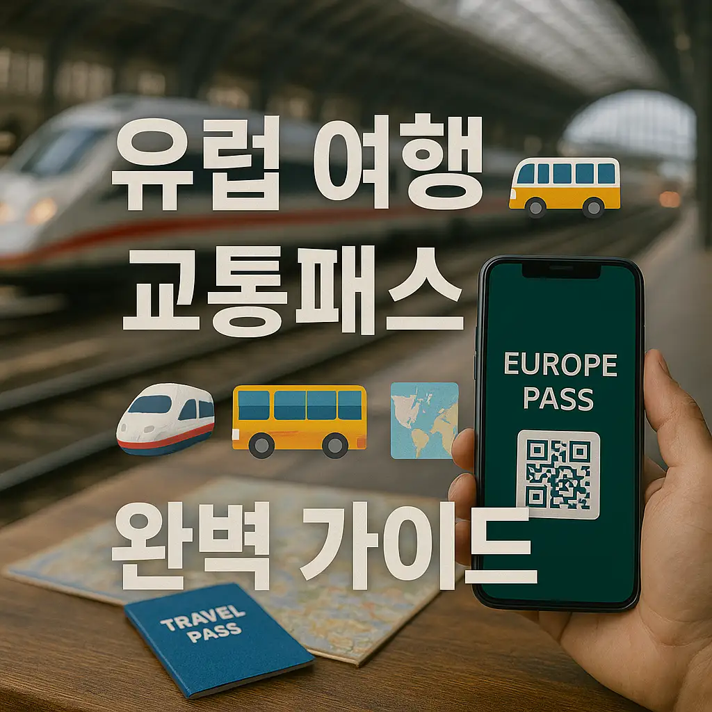 여행 루트별 추천 패스 조합