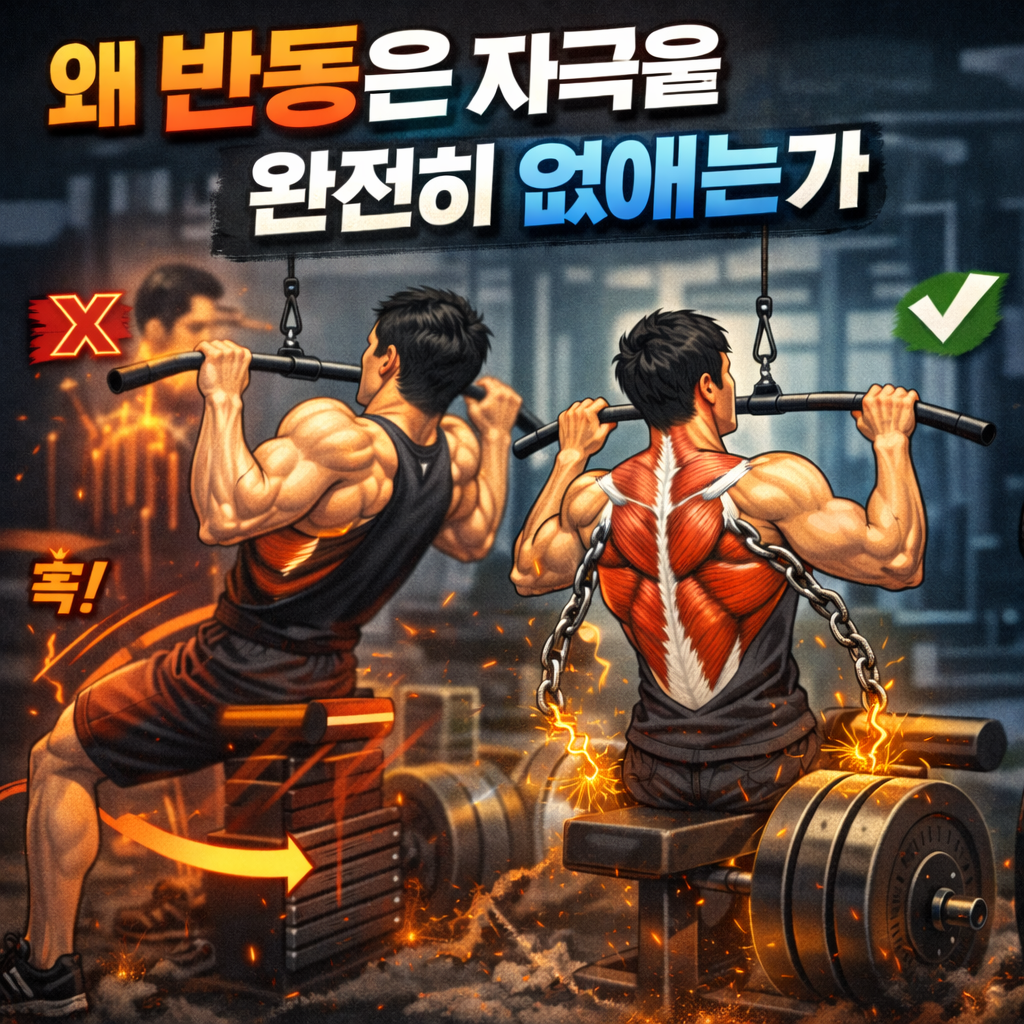 왜 반동은 자극을 완전히 없애는가