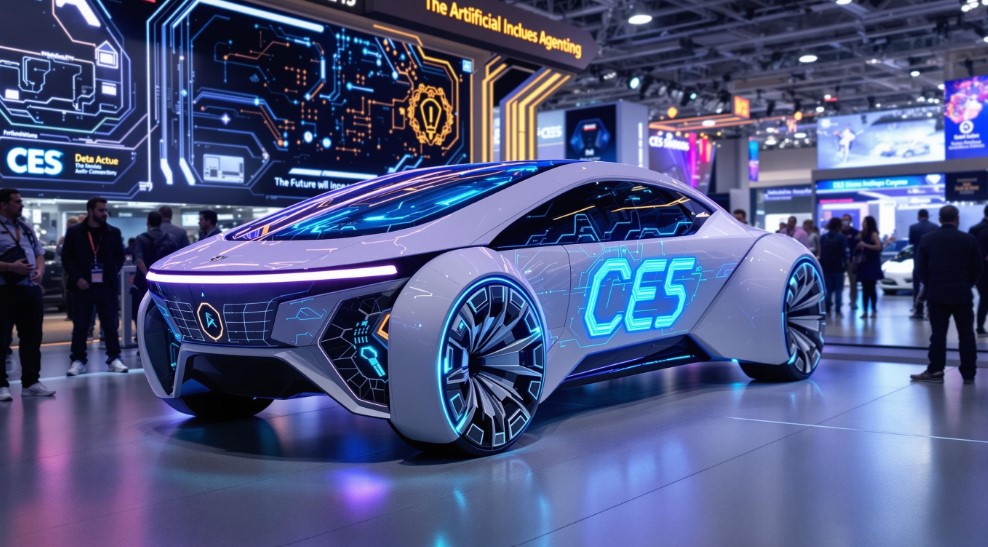 CES 2025 전기차 관련 이미지