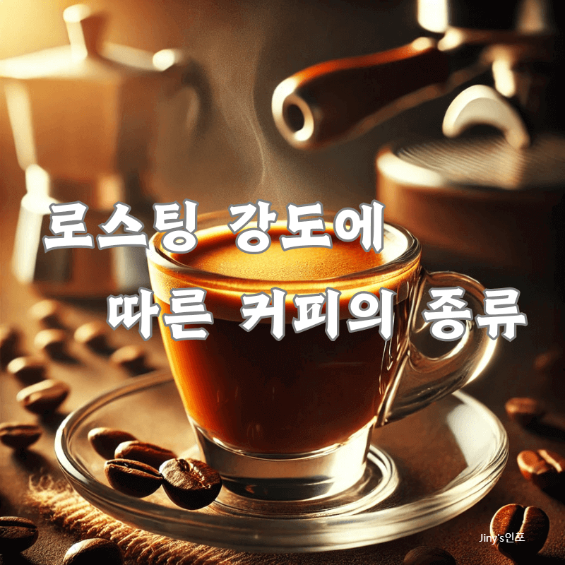 로스팅 강도에 따른 커피의 종류