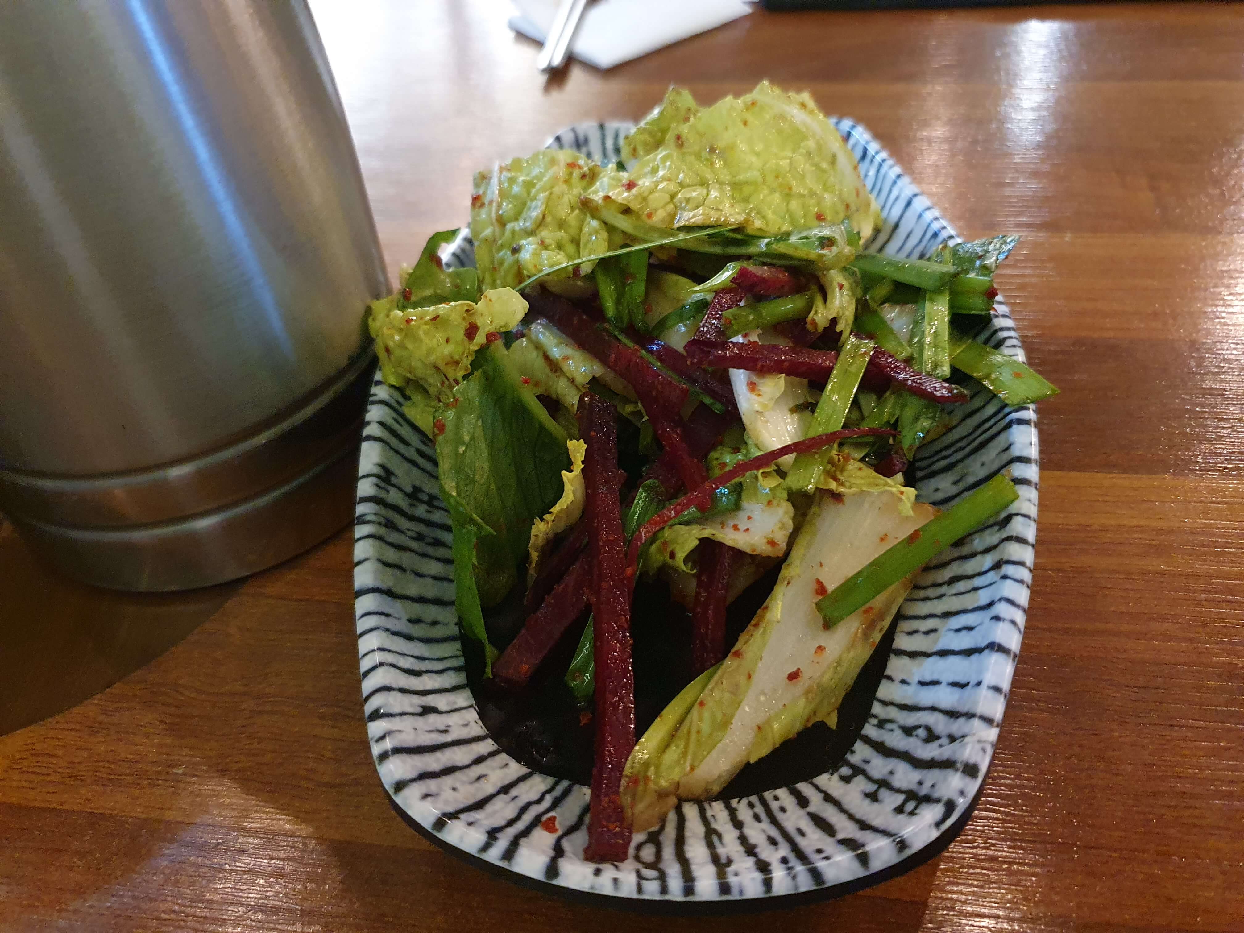 사상 괘법동 맛집 우대-반찬(겉절이)