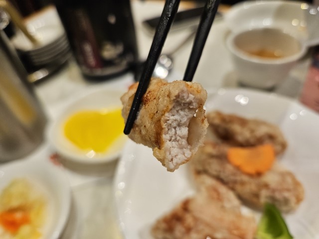탕수육 단면 사진