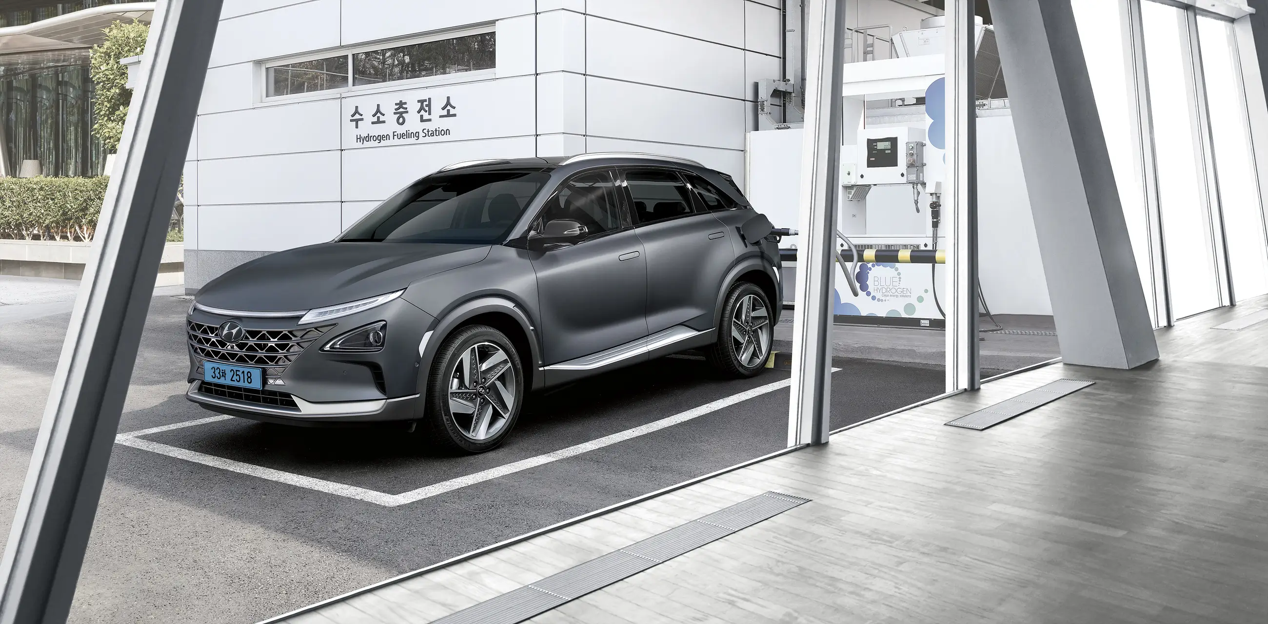 현대 넥쏘 측면 이미지