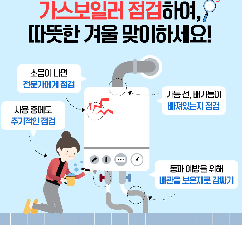 겨울철 집 비울 때 보일러, 이것만은 꼭 챙기세요