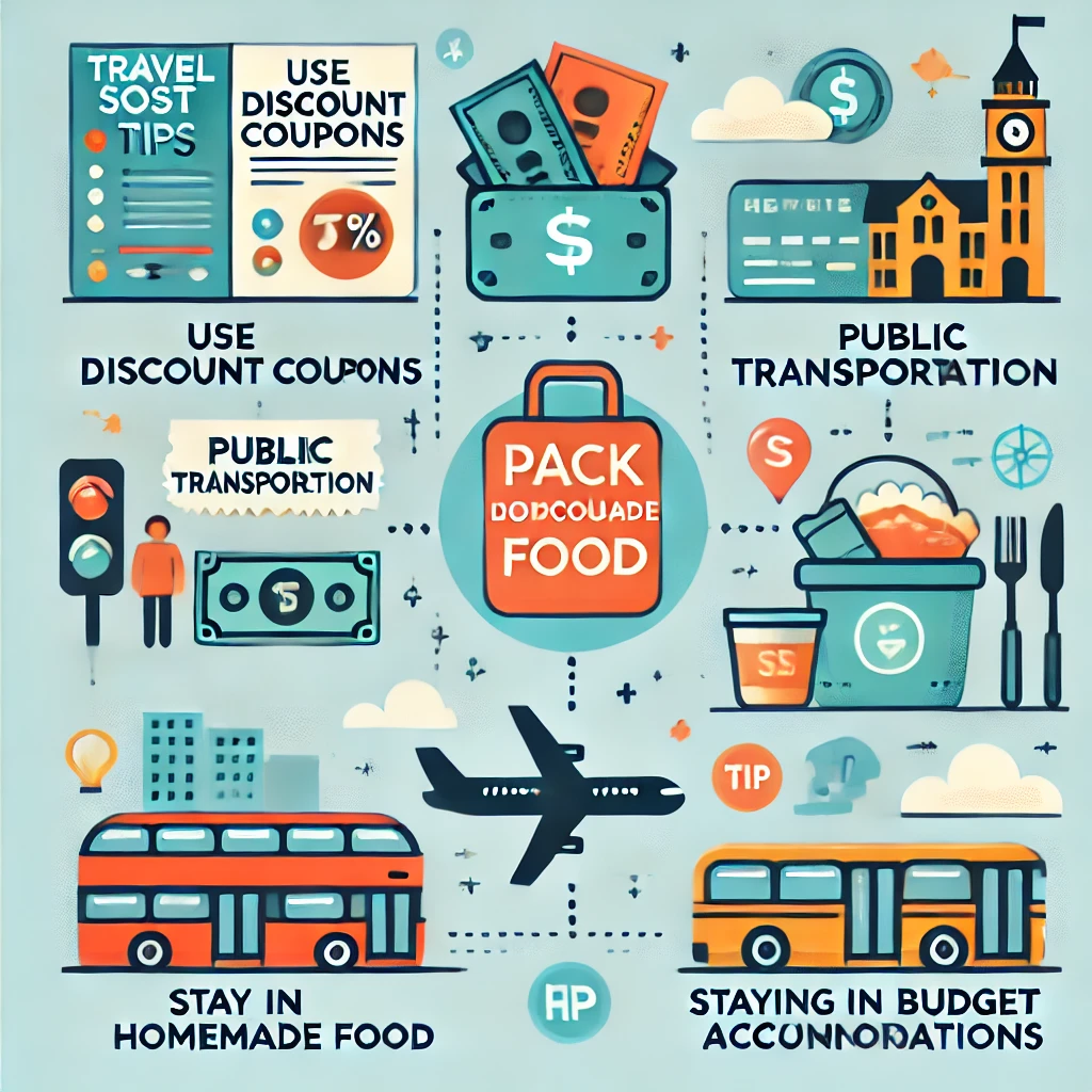 여행비 절약 관련 인포메이션 카드