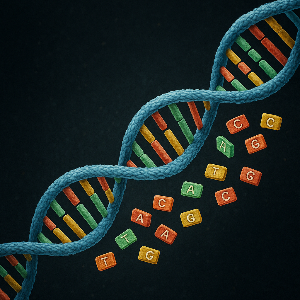 DNA 복제 과정과 유전자 발현의 원리관련 이미지