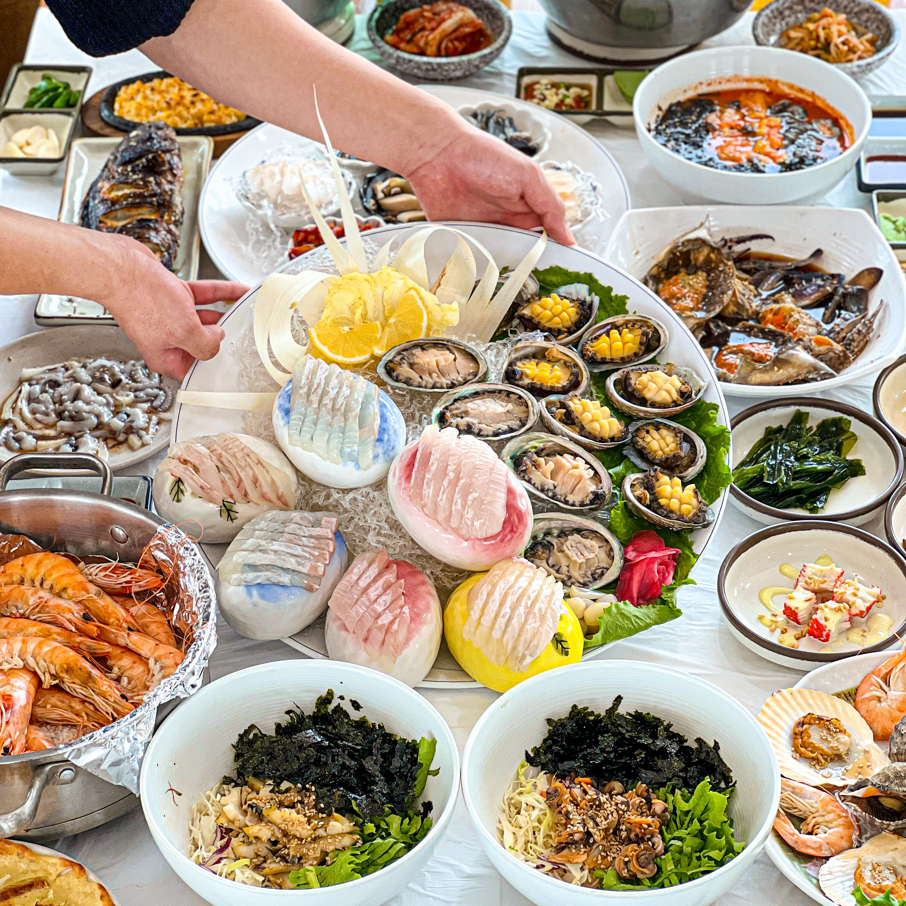 털보선장횟집 안면도