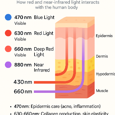 근적외선이 왜 우리 몸에 좋은지 설명하는 인포그래픽 자료이며, 판타리얼의 근적외선 온열찜질기에 주로 사용되는 적외선 파장은 660nm ~ 880nm 입니다. 때문에 국내에서 보기 드문 제품이며, 매우 효과가 뛰어난 제품이라 할 수 있습니다.