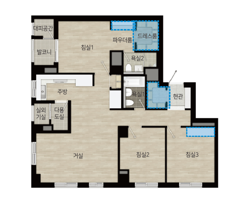 힐스테이트 리슈빌 강일 평면도 분양가 분양 일정 1주택자