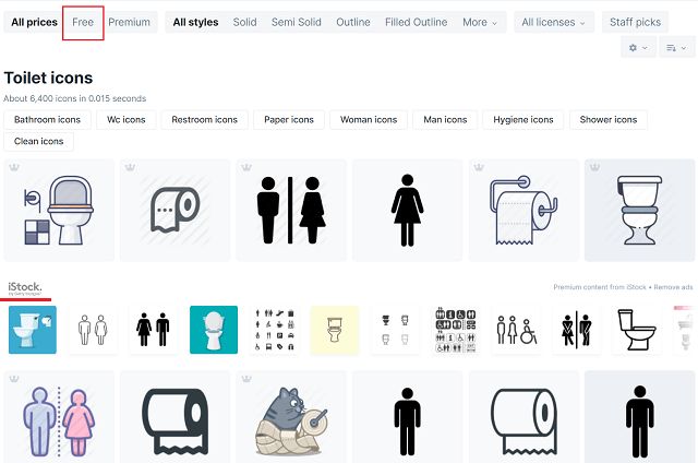 Iconfinder 이미지들