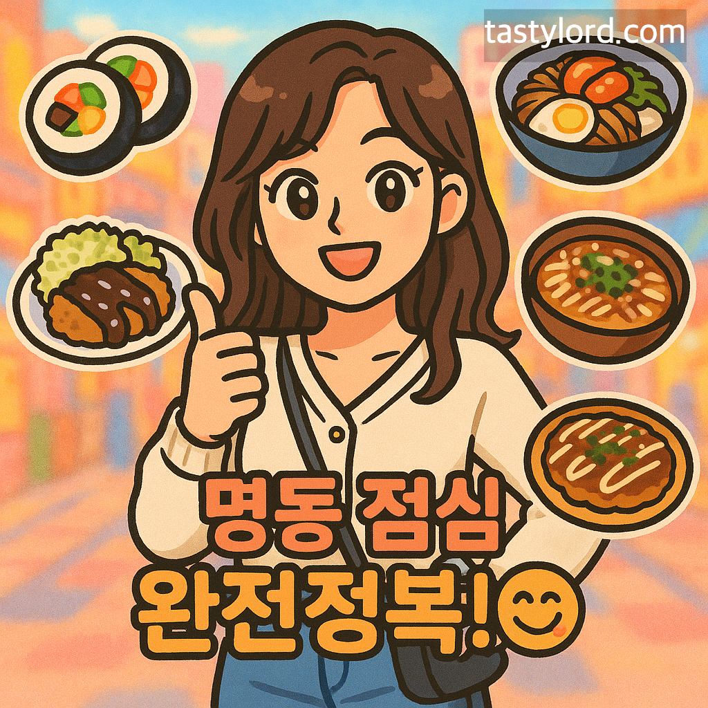 명동 점심 완전정복! 😋