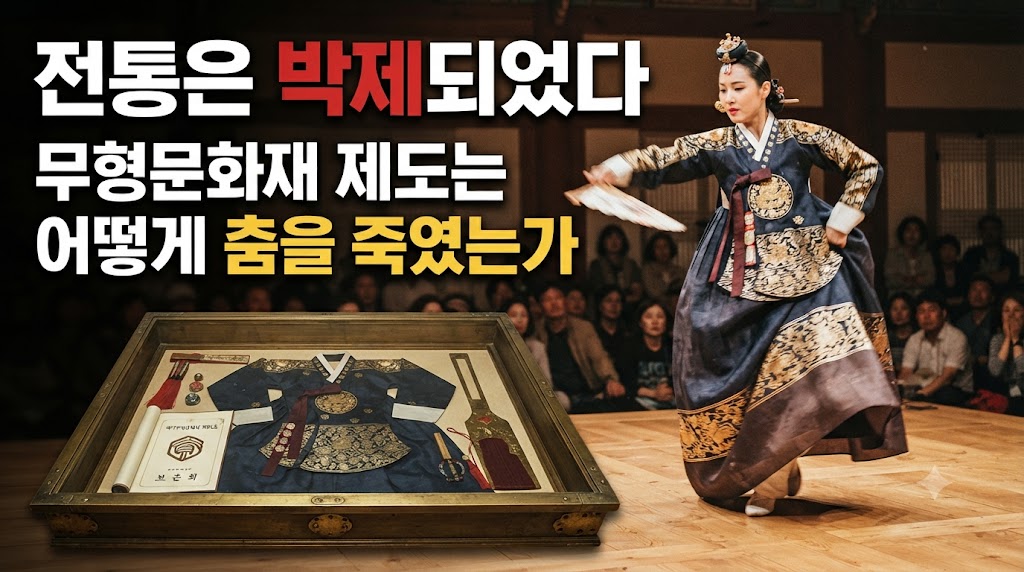한국무용의 박제화: 무형문화재 제도는 어떻게 춤을 죽였는가