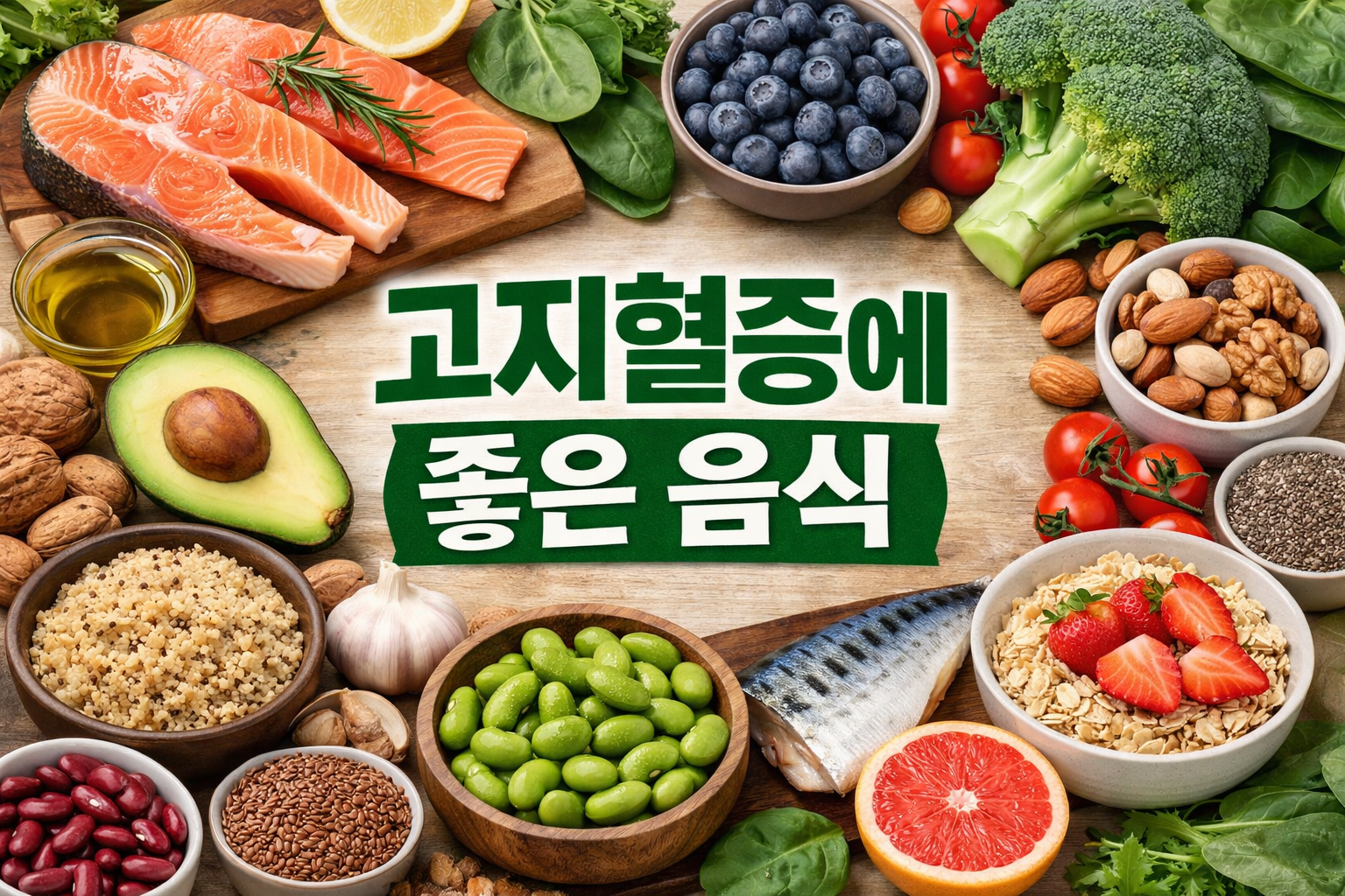 고지혈증에 좋은 음식