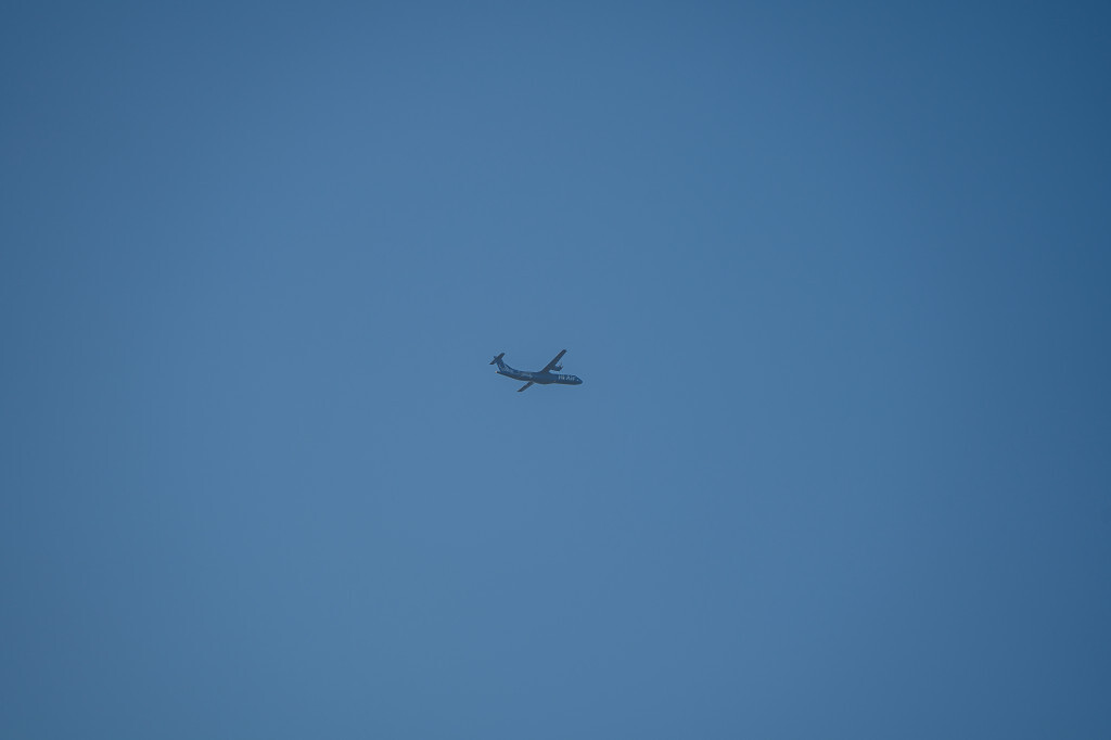 제주 탑동공원 비행기