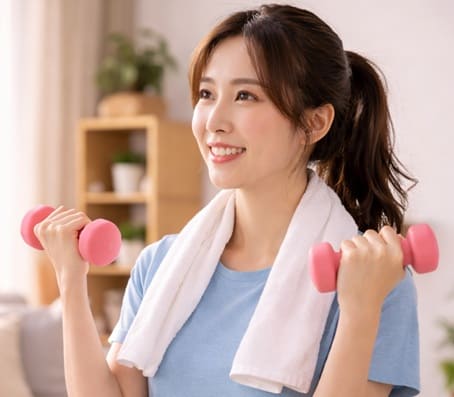 가벼운 운동 사진