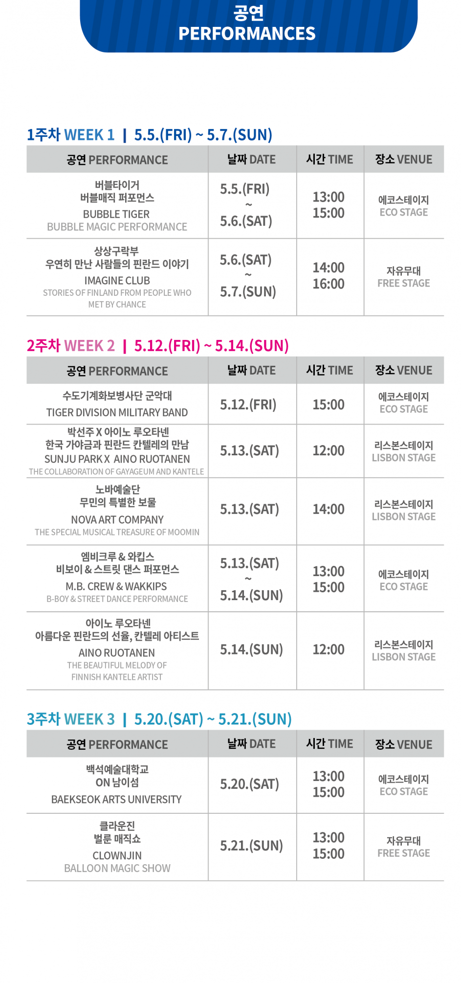 남이섬 세계책나라축제 공연 1