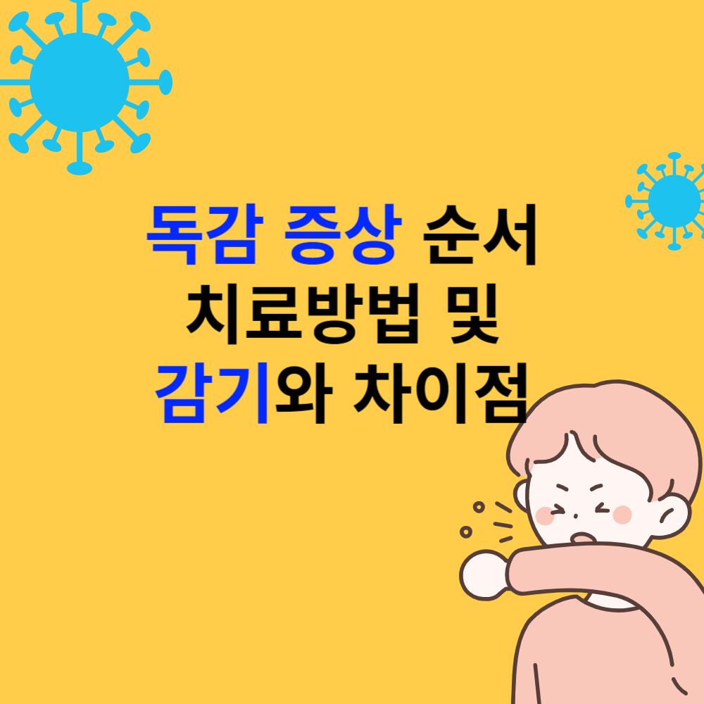 독감증상순서