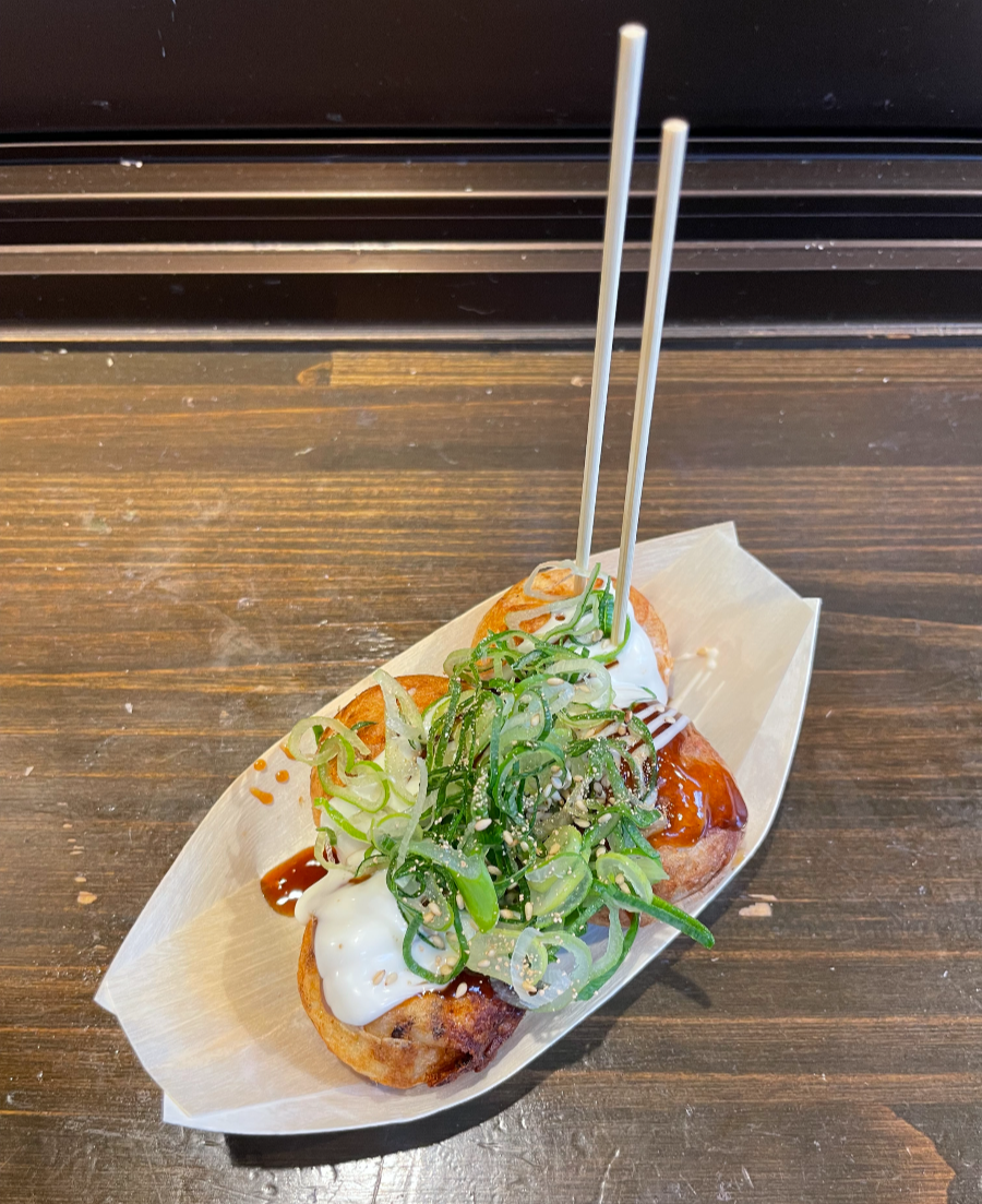 니시키 시장 다코야끼 등장