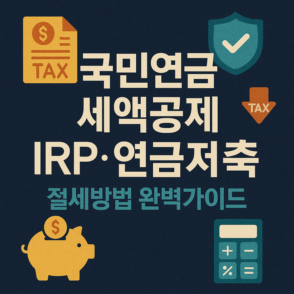 국민연금 세액공제 꿀팁