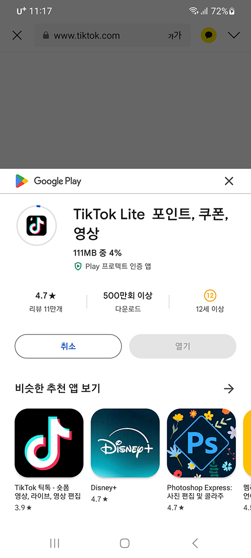 틱톡 라이트 앱테크