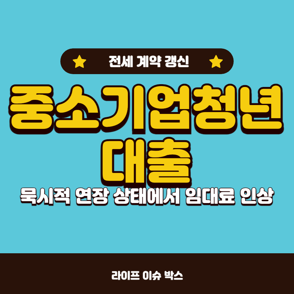 중소기업청년대출