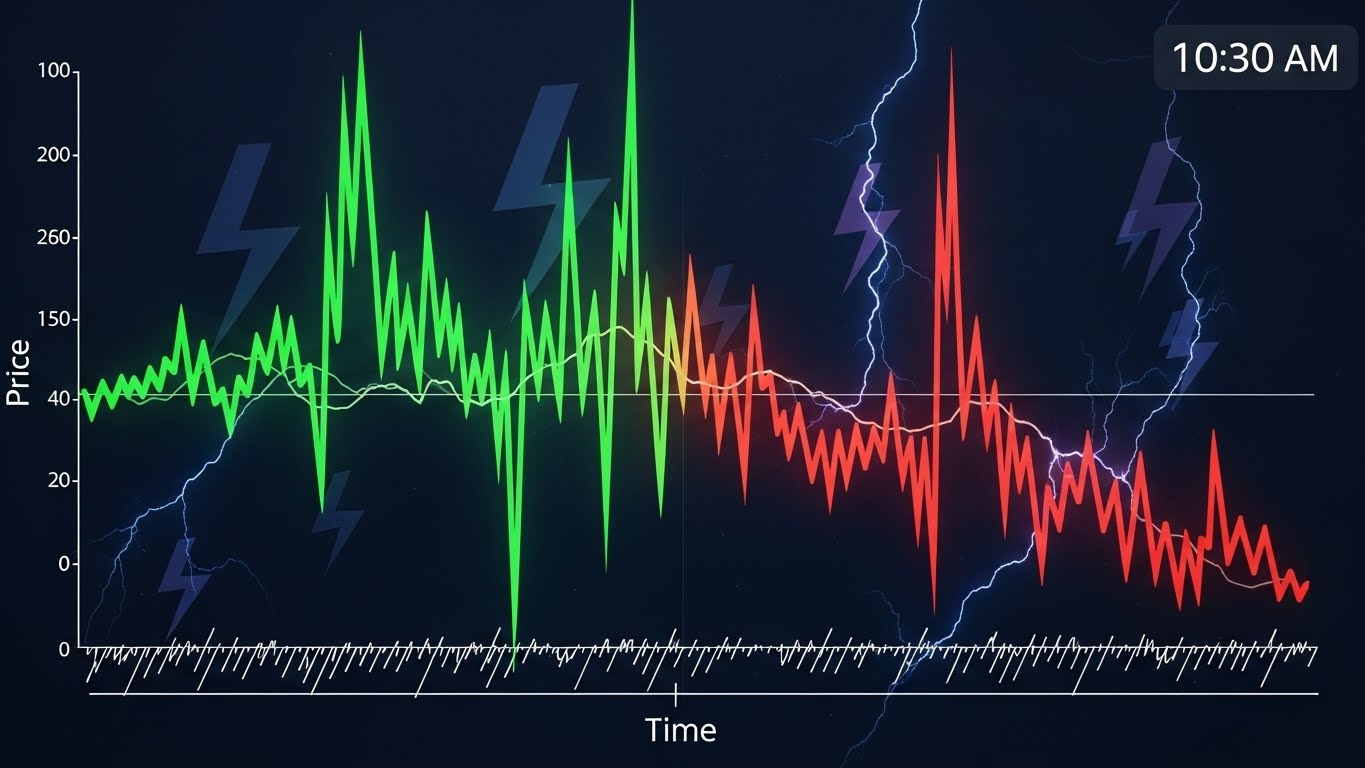 변동성이 커지는 시기의 주가 움직임