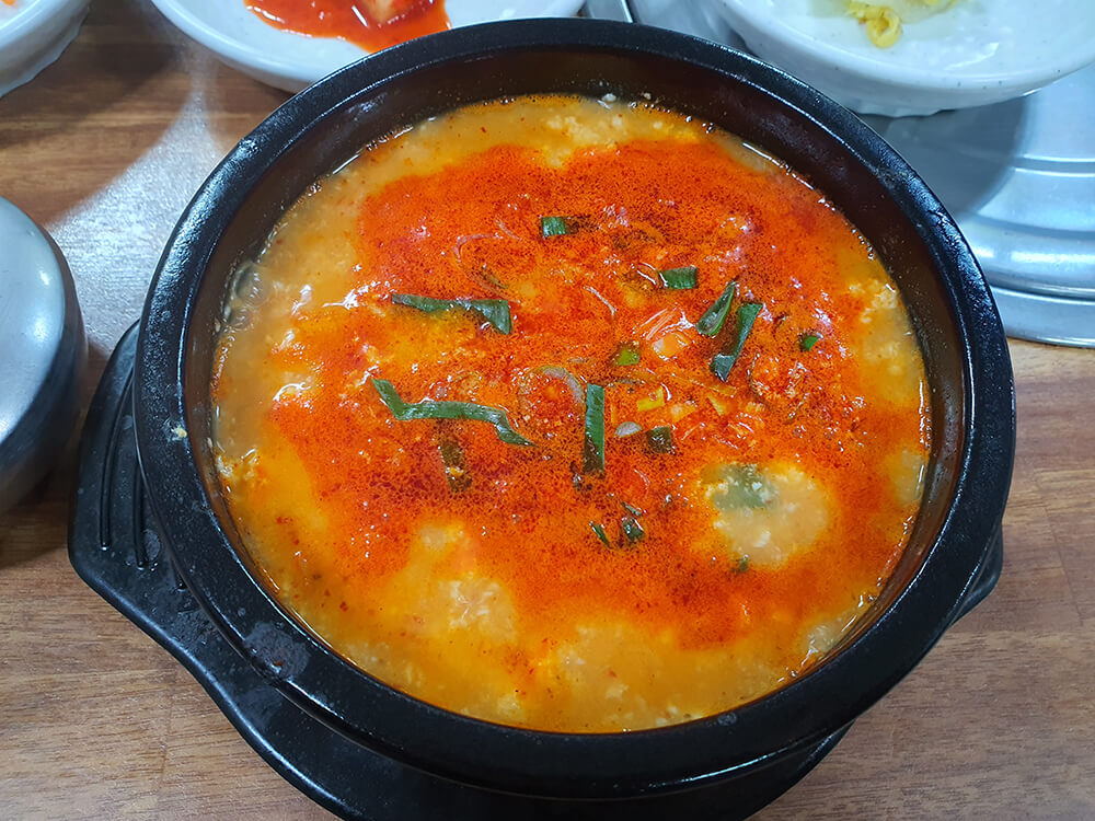 정동진 아침식사 가능한 곳 정가네순두부