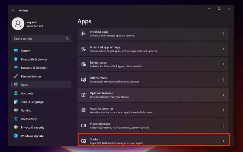 윈도우에서 시작 프로그램 비활성화