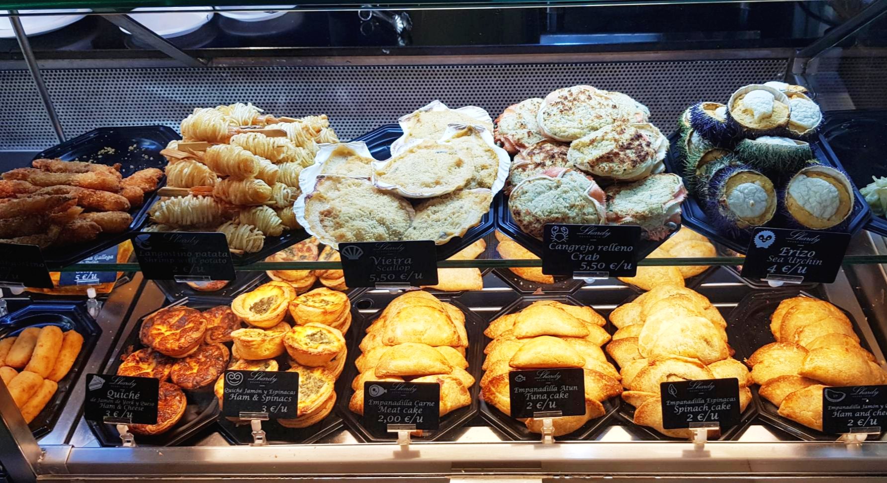 스페인 마드리드 산 미구엘 시장 튀김 등