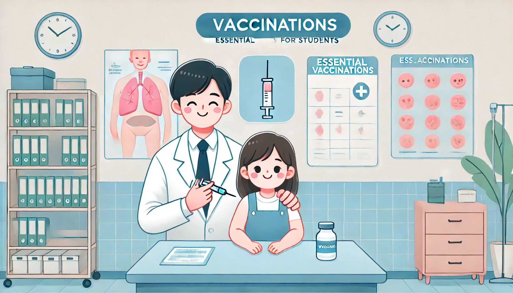 새학기 예방접종