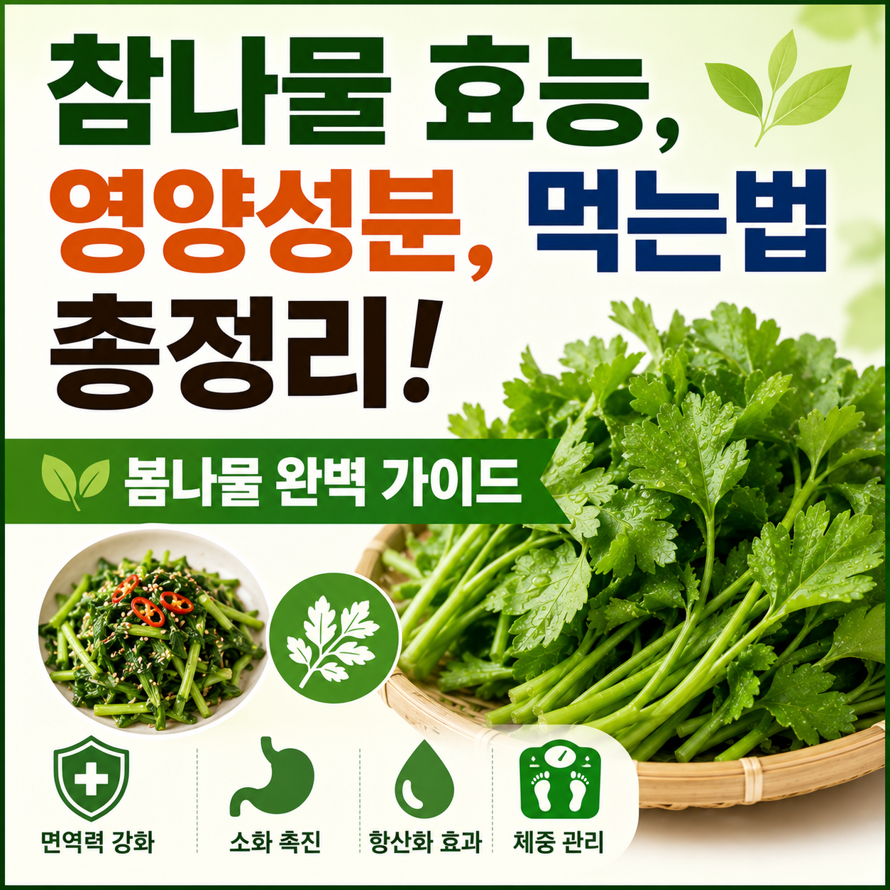 참나물 효능