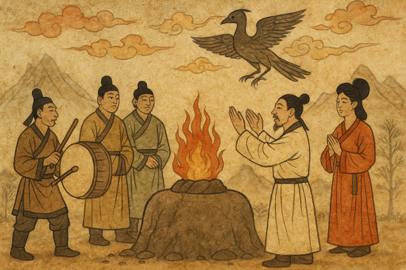 고구려의 종교와 신앙 관련 이미지