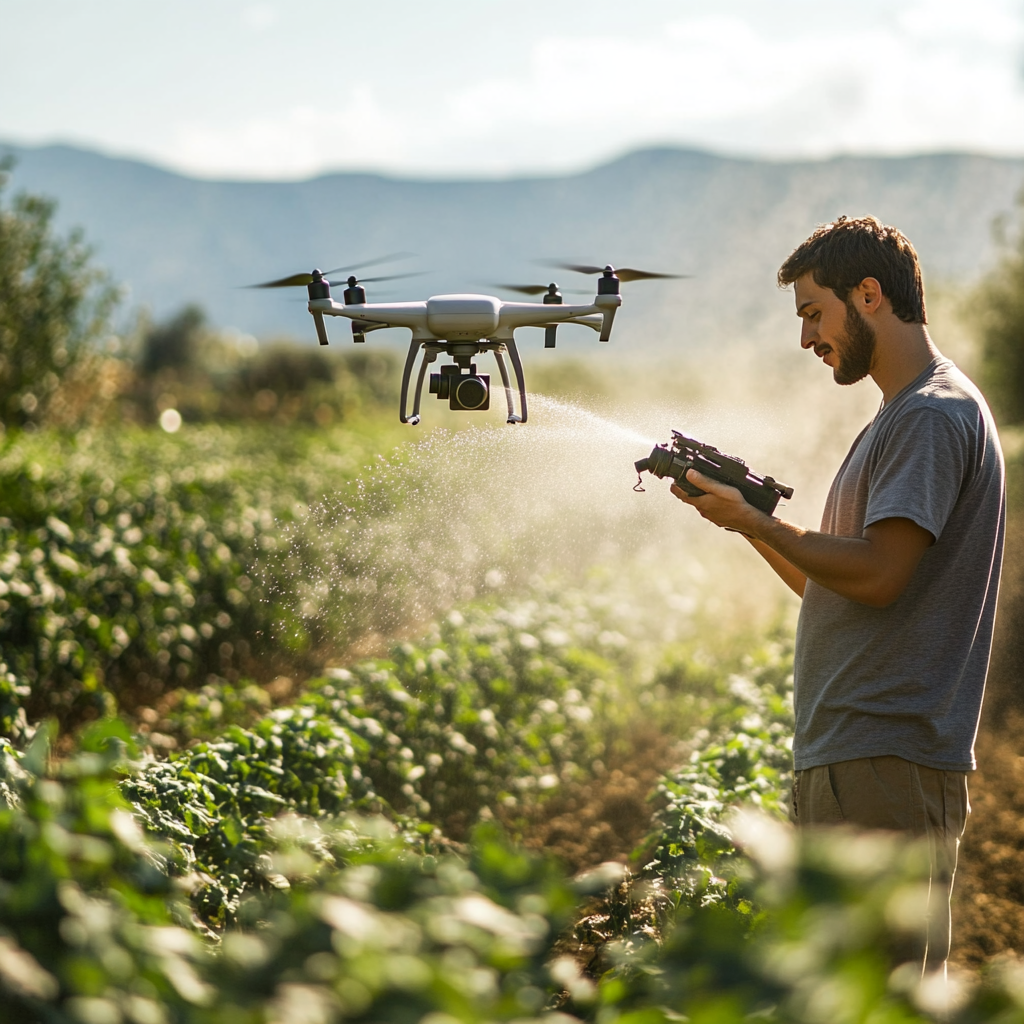 실시간 드론 영상으로 병충해 조기 진단하기