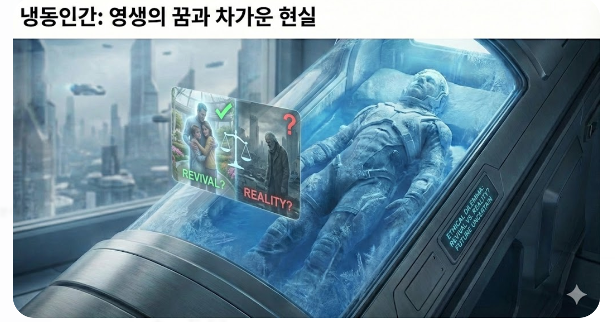 냉동인간의 차가운 미래