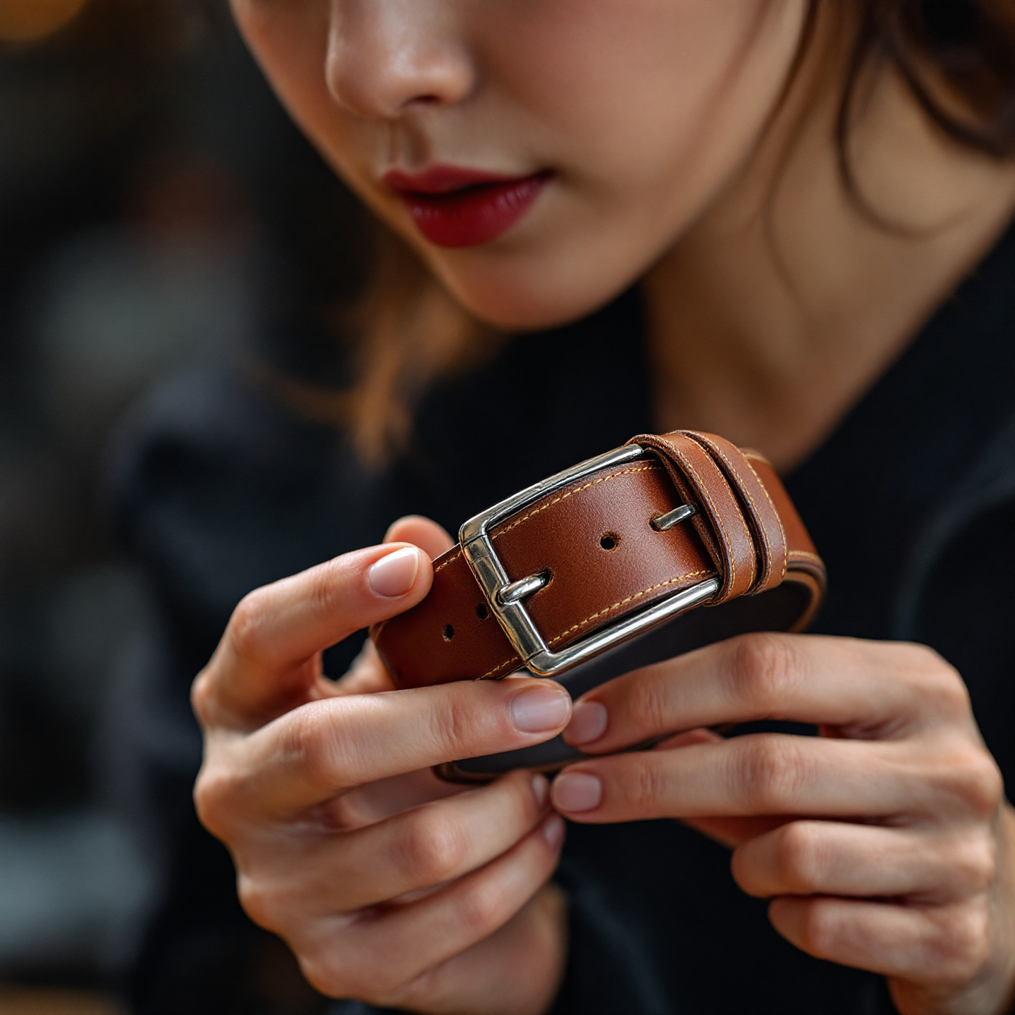 명품 벨트 스타일링