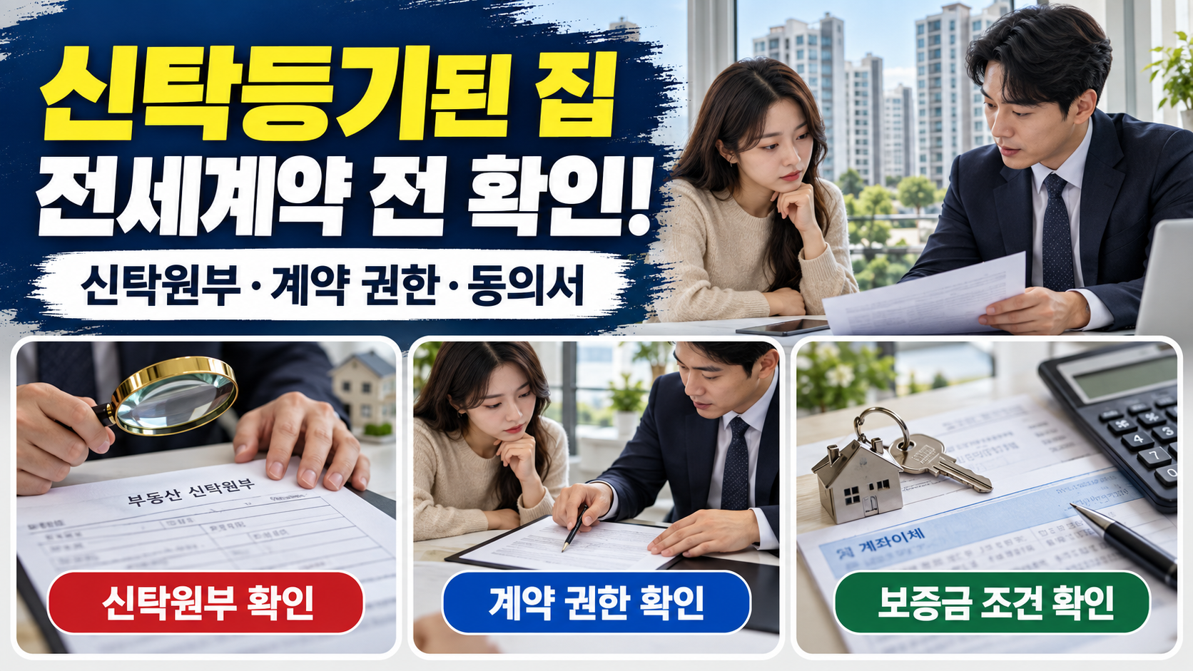 신탁주택 계약점검