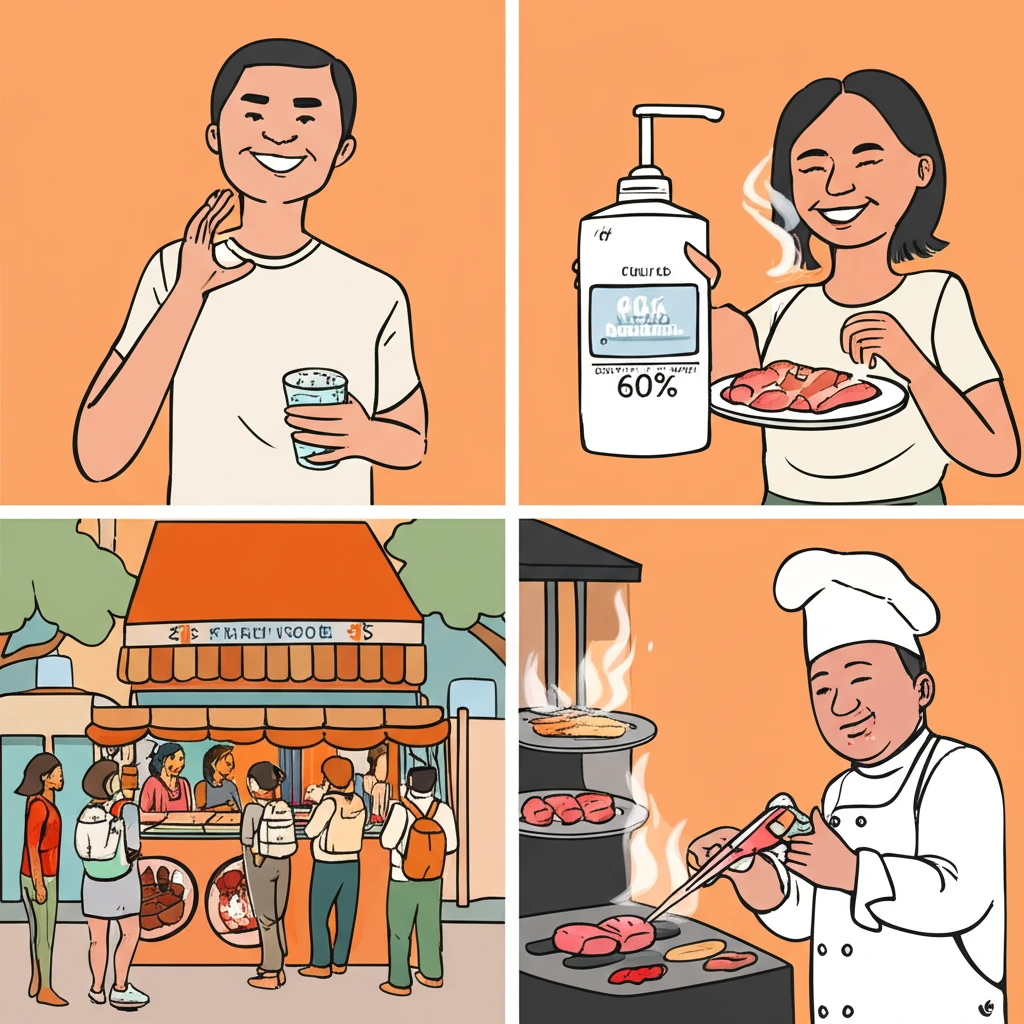 여행과 음식, 안전하게 즐기는 방법: