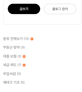 카테고리 설계가 왜 중요한지 직접 운영 중인 재테크 블로그 카테고리