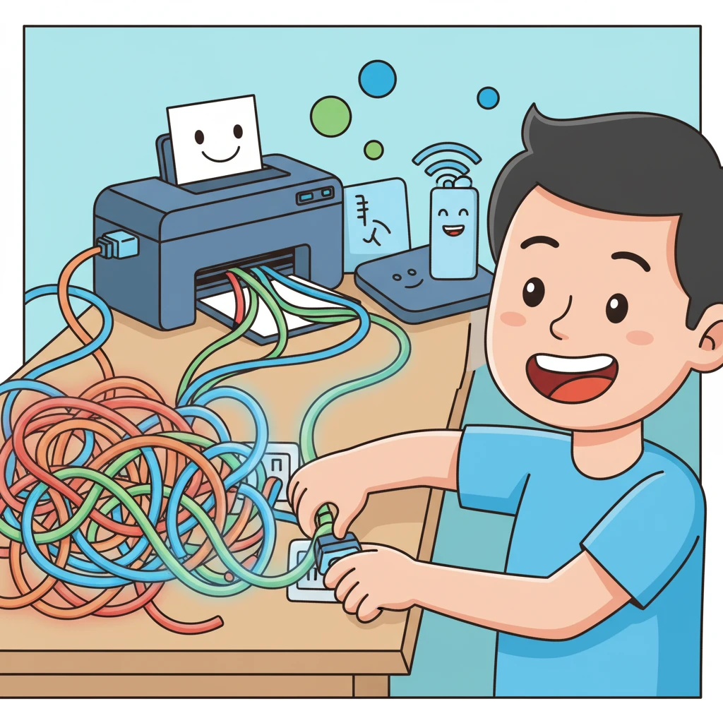 프린터 드라이버 재설치 및 인쇄 대기..