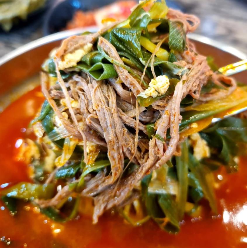 생방송투데이 한우물의 법칙 모자의 육개장