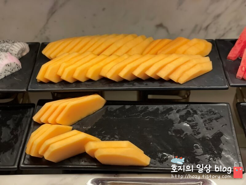 JW메리어트 싱가포르 이그제큐티브 라운지 애프터눈티 메뉴