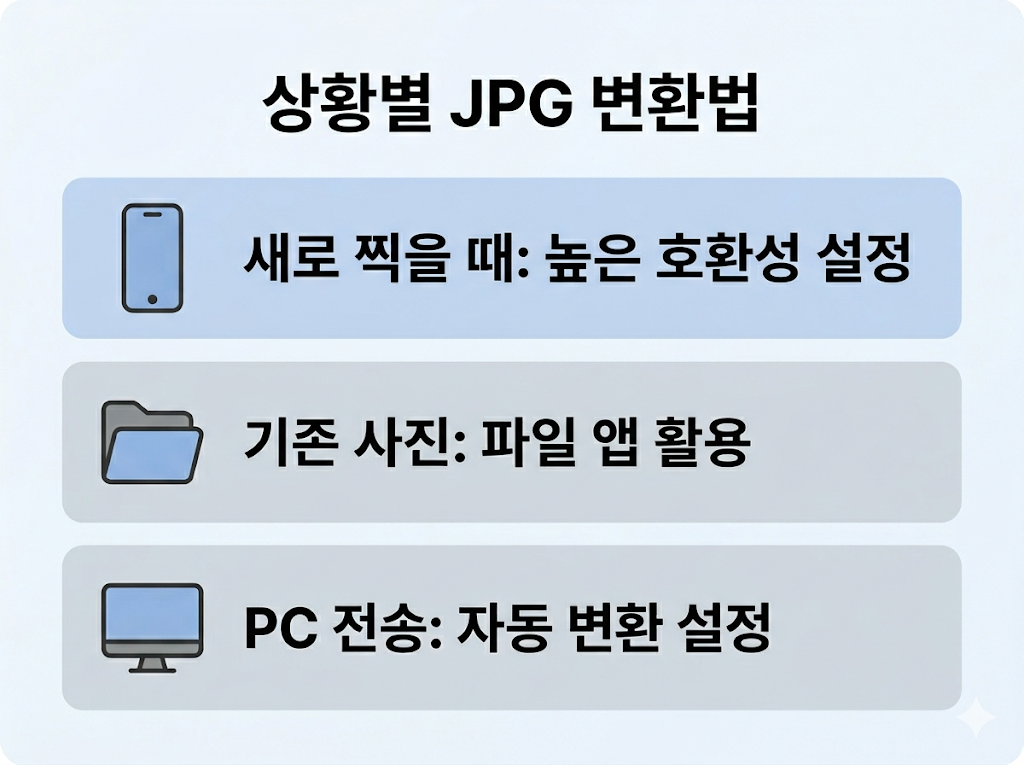 상황별 jpg변환 방법